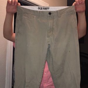 Old navy khaki pants